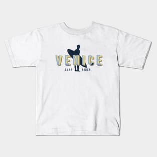 Venice Beach, California, Surf Rider Kids T-Shirt